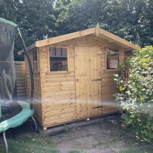8x6 Emperor Apex Shed with Felt Roof