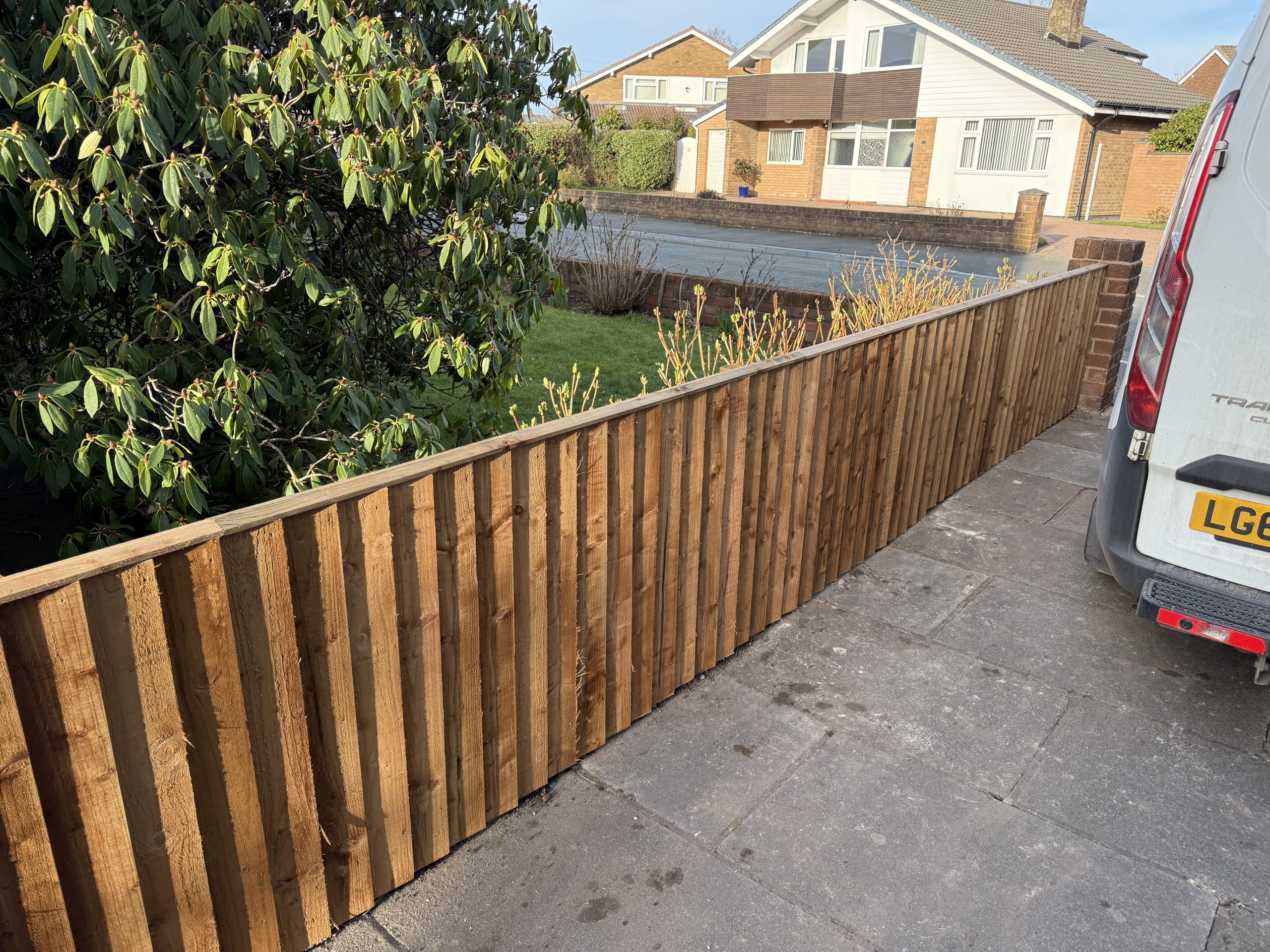 Pin-On Driveway Fencing