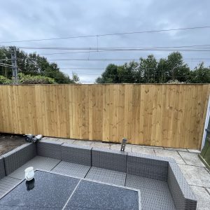 T+G Tongue and Groove Wooden Fencing