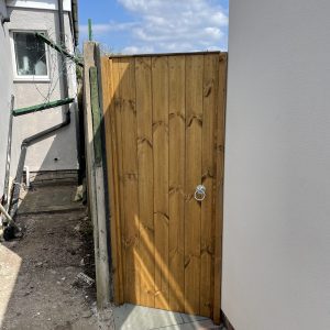 Tongue and Groove (T+G) Wooden Gate